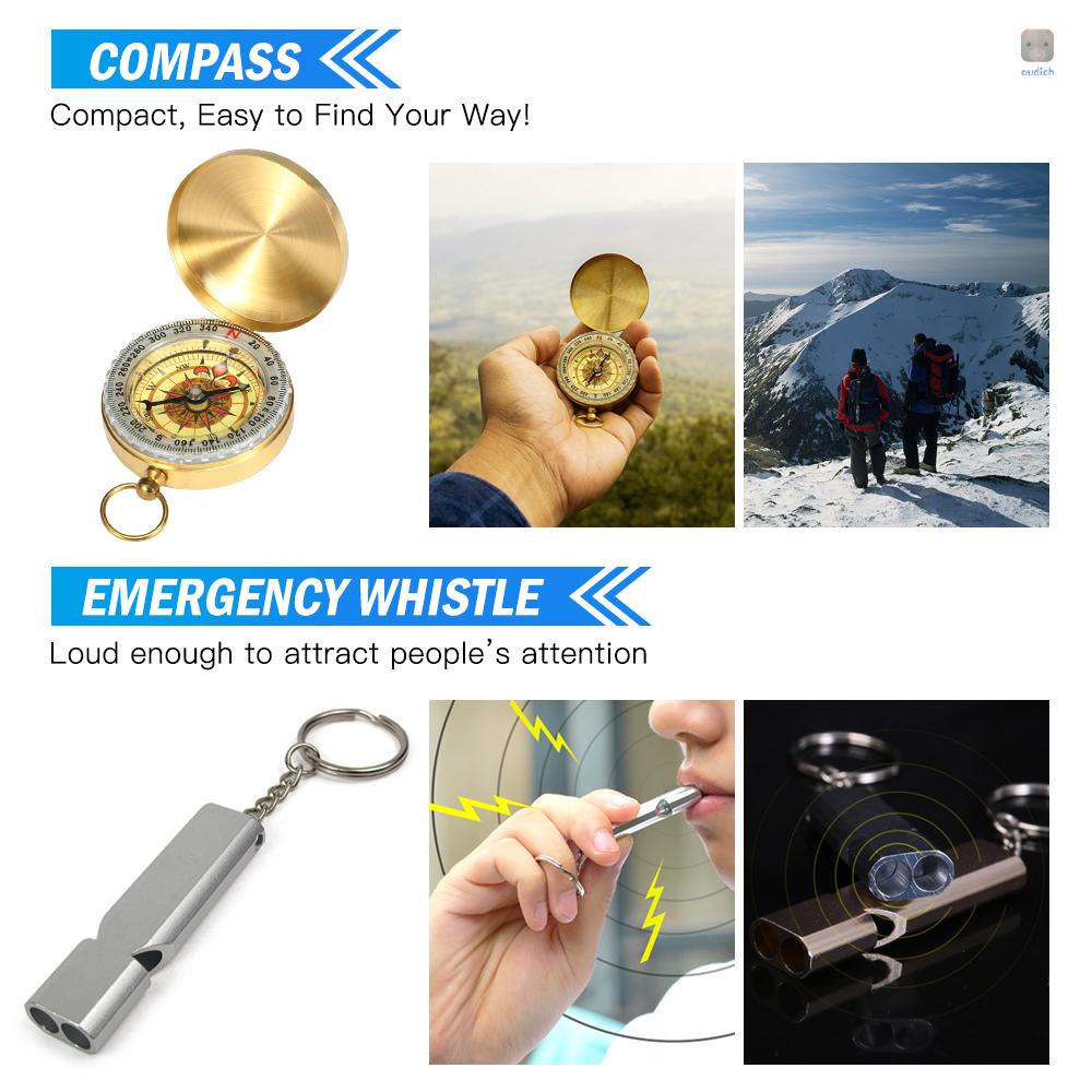 Bộ Dụng Cụ Sơ Cứu Khẩn Cấp Đa Năng Tiện Lợi Cho Dã Ngoại / Cắm Trại / Săn Bắn