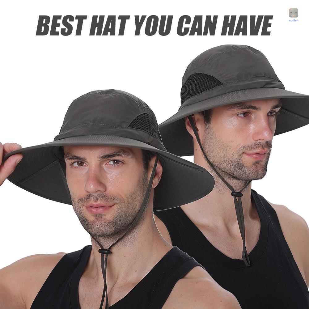 Mũ Rộng Vành Chống Nắng Tia UV Tiện Dụng Khi Đi Cắm Trại / Leo Núi