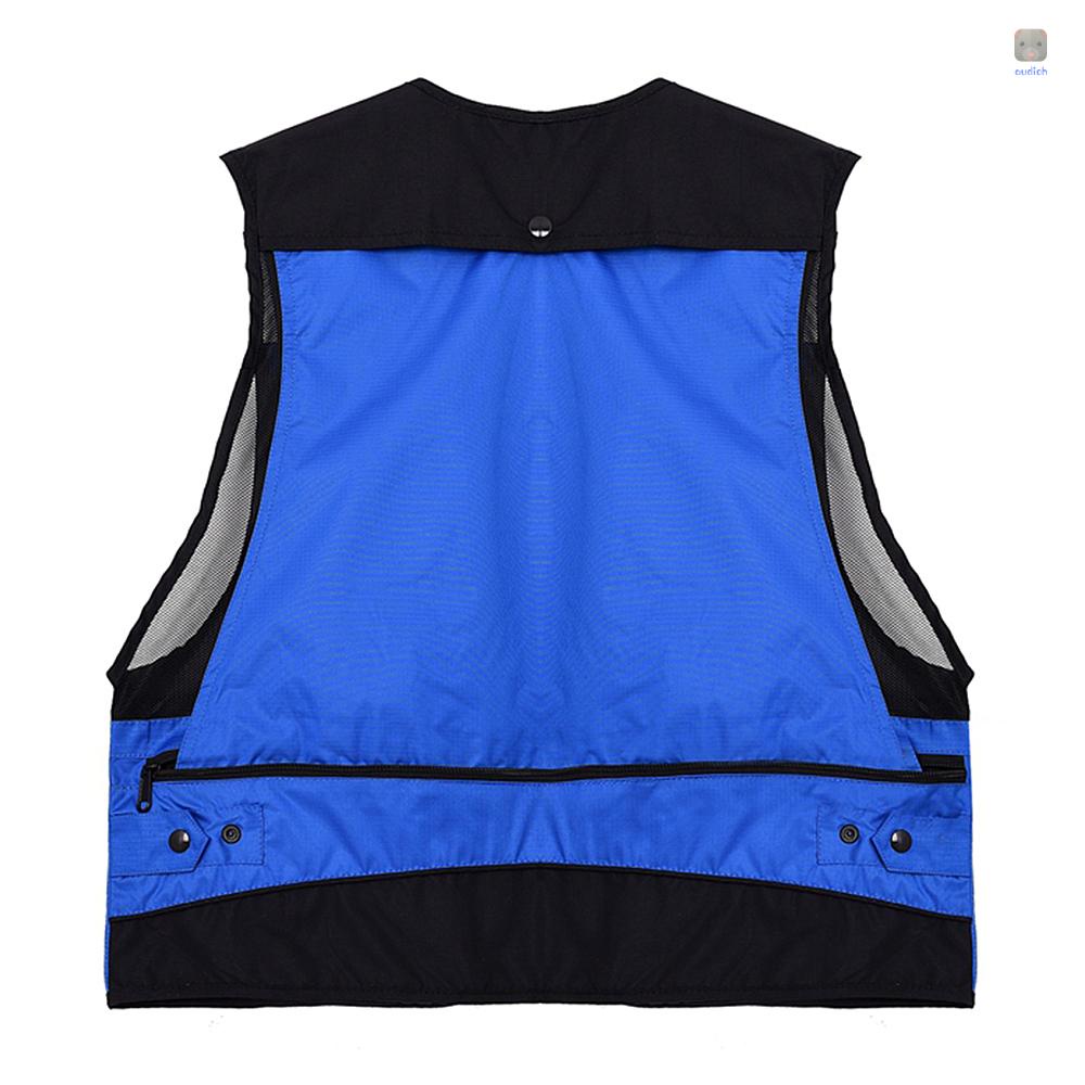 Áo Khoác Câu Cá Không Tay Nhiều Túi Lixada Cho Nam