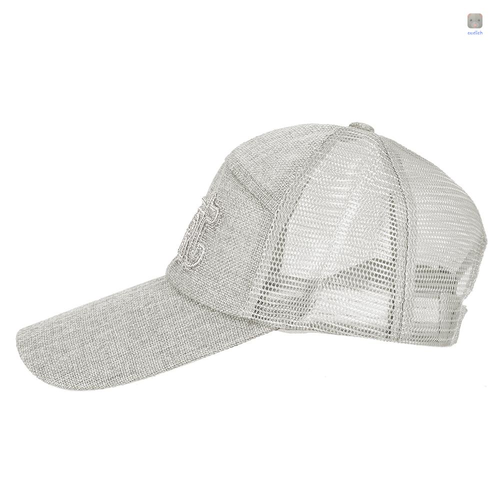 Mũ Lưỡi Trai Phối Lưới Thoáng Khí Nhanh Khô Thời Trang Xuân Hè Cho Nam Và Nữ
