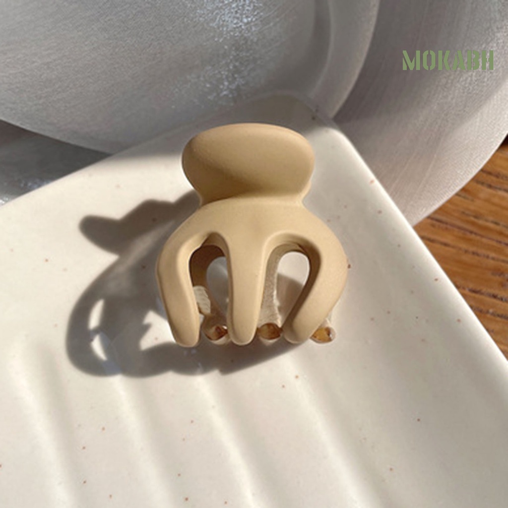 Kẹp Tóc Màu Trơn Hình Răng Chéo Thời Trang DIY