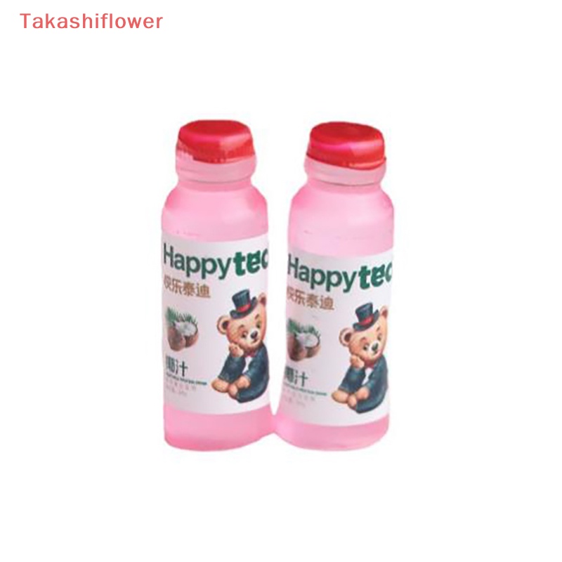 (Takashiflower) 10 Chai Nhựa Mini Dạ Quang Màu Sắc Ngẫu Nhiên