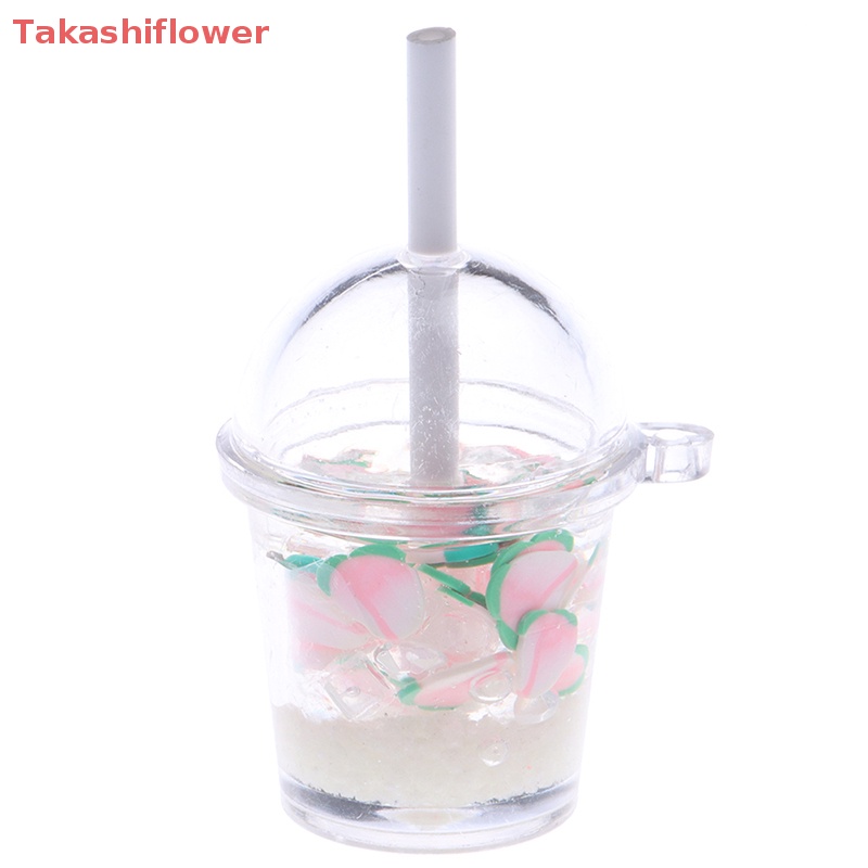 Móc Khóa Hình Xô Nước Đá Dạ Quang Tỉ Lệ 1: 12 Trang Trí Nhà Búp Bê