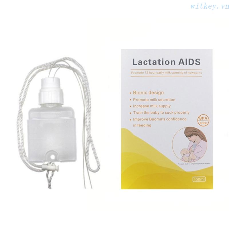 Ống Hút Dài Bằng Silicone Tiện Dụng Cho Bé Uống Sữa