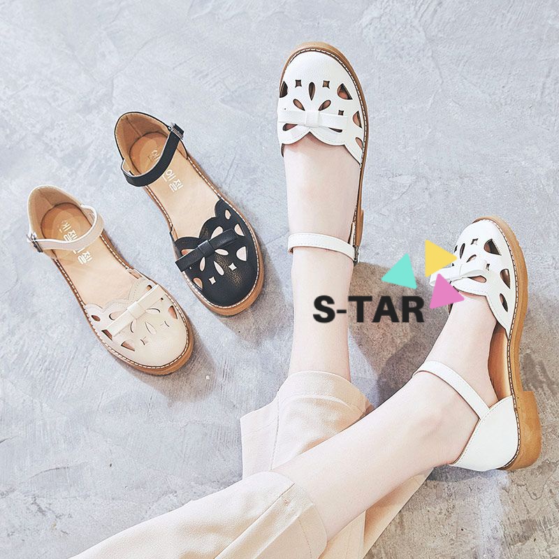 Sandal Đế Bằng Phong Cách Hàn Quốc Mới 2023 Dễ Phối Đồ Cho Nữ