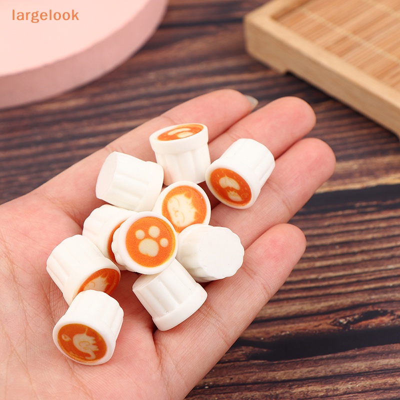 Set 10 Ly Cà Phê Mini Tỉ Lệ 1: 12 Dùng Trang Trí Nhà Búp Bê