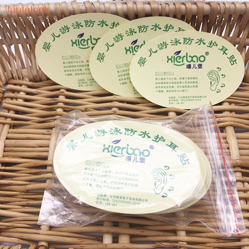 Set 100 Vỏ Bọc Bảo Vệ Tai Chống Thấm Nước Khi Đi Bơi / Salon