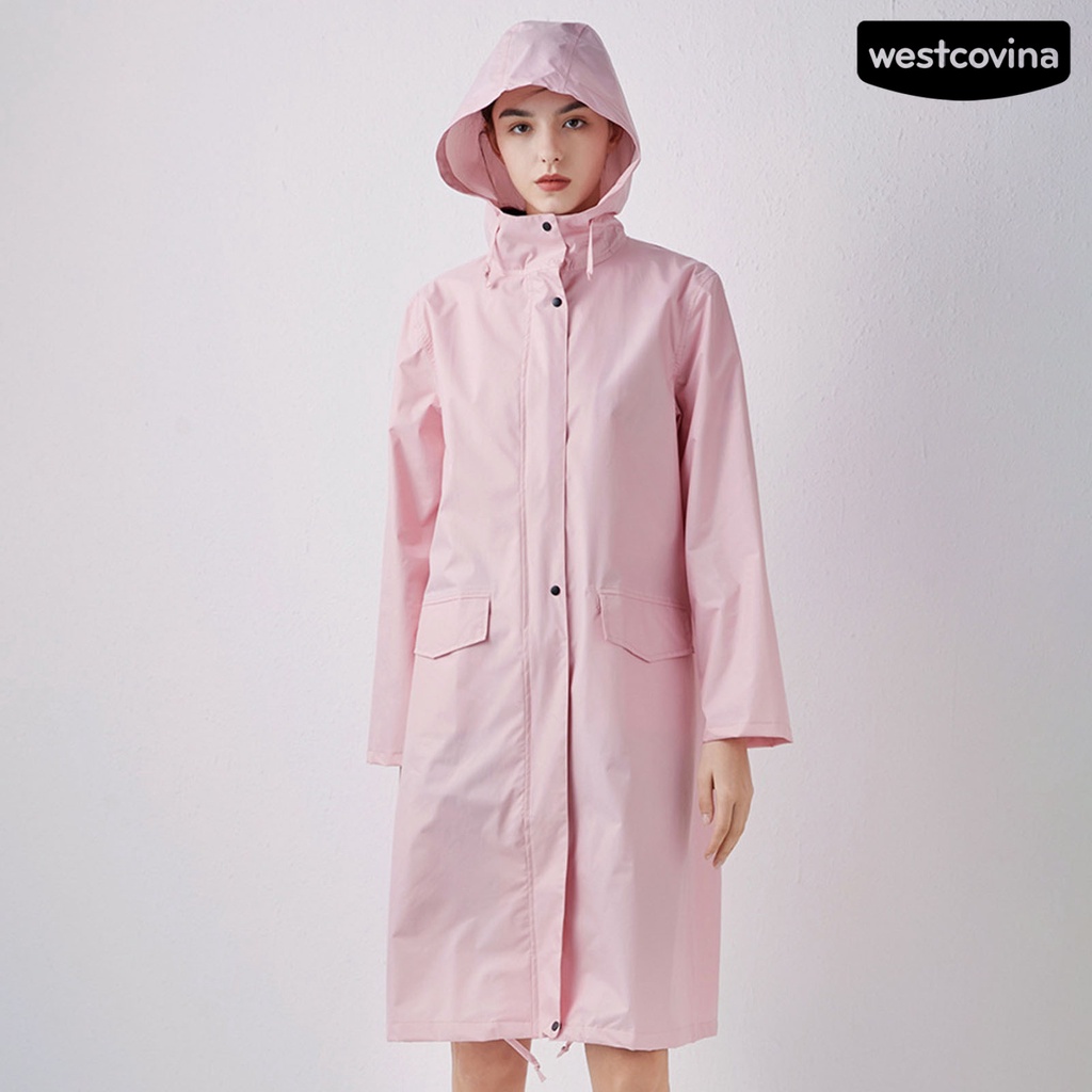 [COD]☁Áo Mưa Màu Sắc Trơn Chất Liệu Polyester 210D Chống Thấm Nước Tiện Dụng Cho Nam Và Nữ