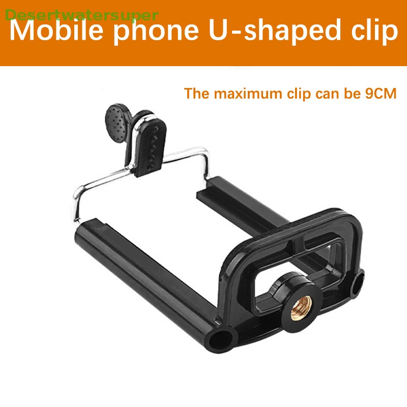 Kẹp Điện Thoại Gắn Giá Đỡ Ba Chân DSVN Hai Lỗ Thông Dụng Cho Livestreaming HOT