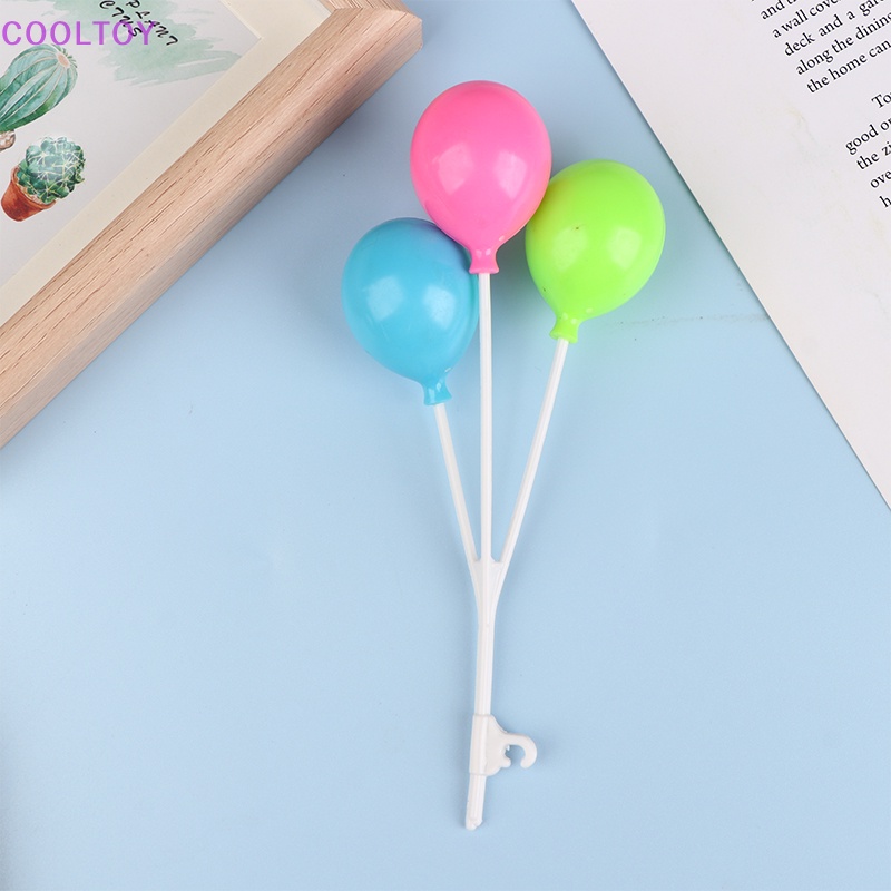 1 Set Bong Bóng Nhiều Màu Trang Trí Nhà Búp Bê