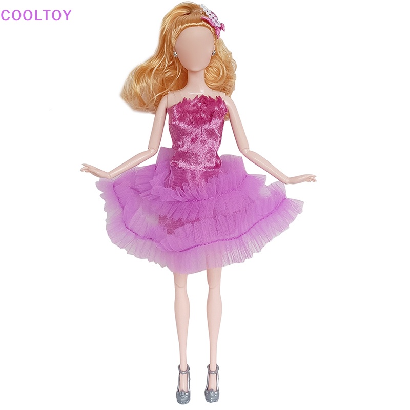 1 Bộ Đầm Thời Trang Xinh Xắn Dành Cho Búp Bê 30CM