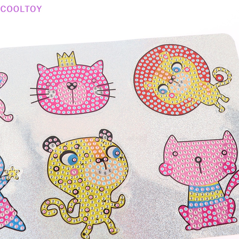 Cooltoy Bộ Đồ Chơi Kim Cương 5D Tự Làm Thủ Công Nghệ Thuật Đính Đá Quý Quý Lớn Paing Quà Tặng Cho Bé Trai Bé Gái