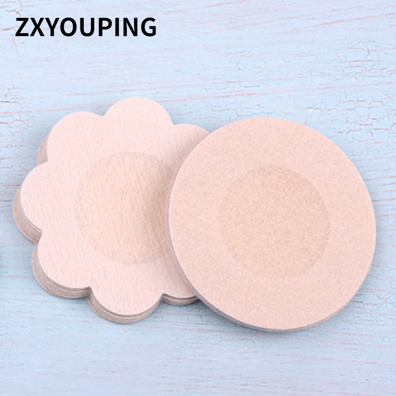 Set 60 Miếng Dán Nâng Ngực Không Dây Vô Hình Dùng Một Lần