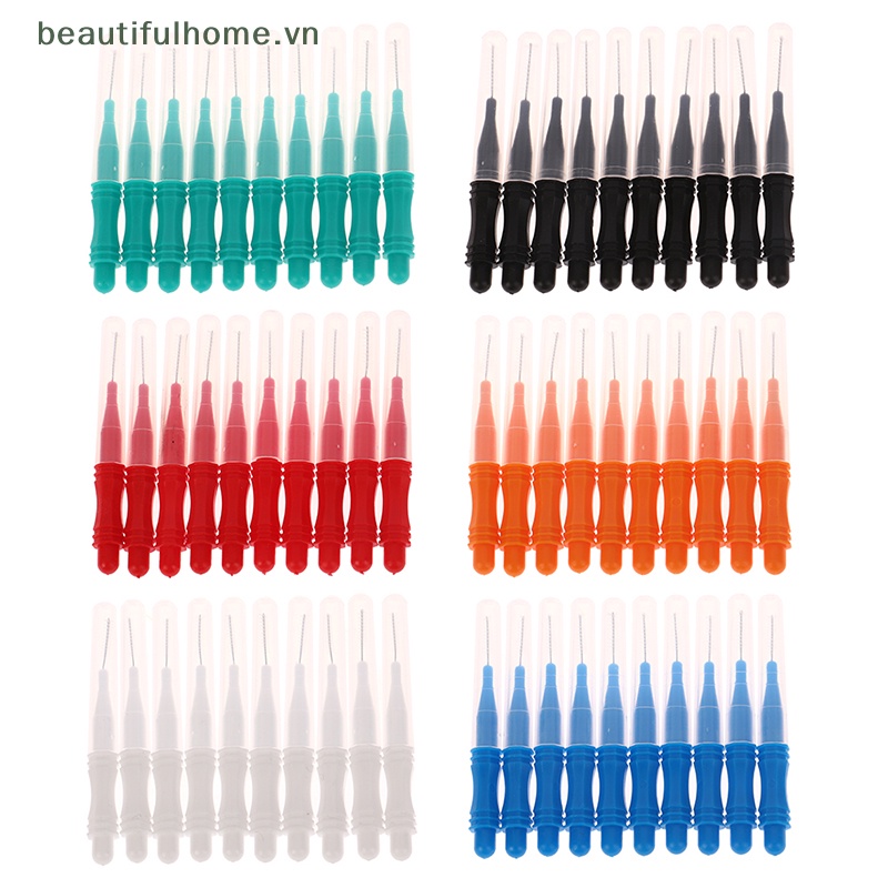 Bộ 10 Cọ Trang Điểm Mi Mắt Chất Lượng Cao