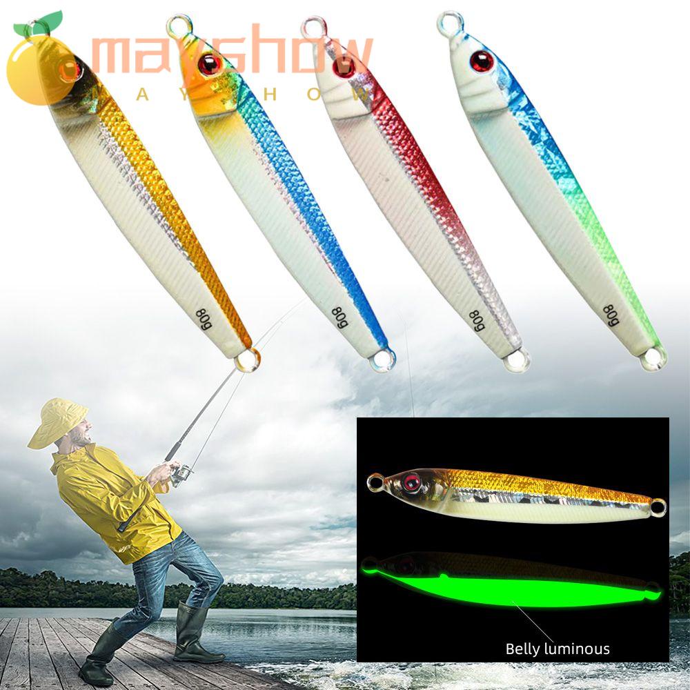 Mồi Câu Cá Giả Bằng Kim Loại 80g 105mm