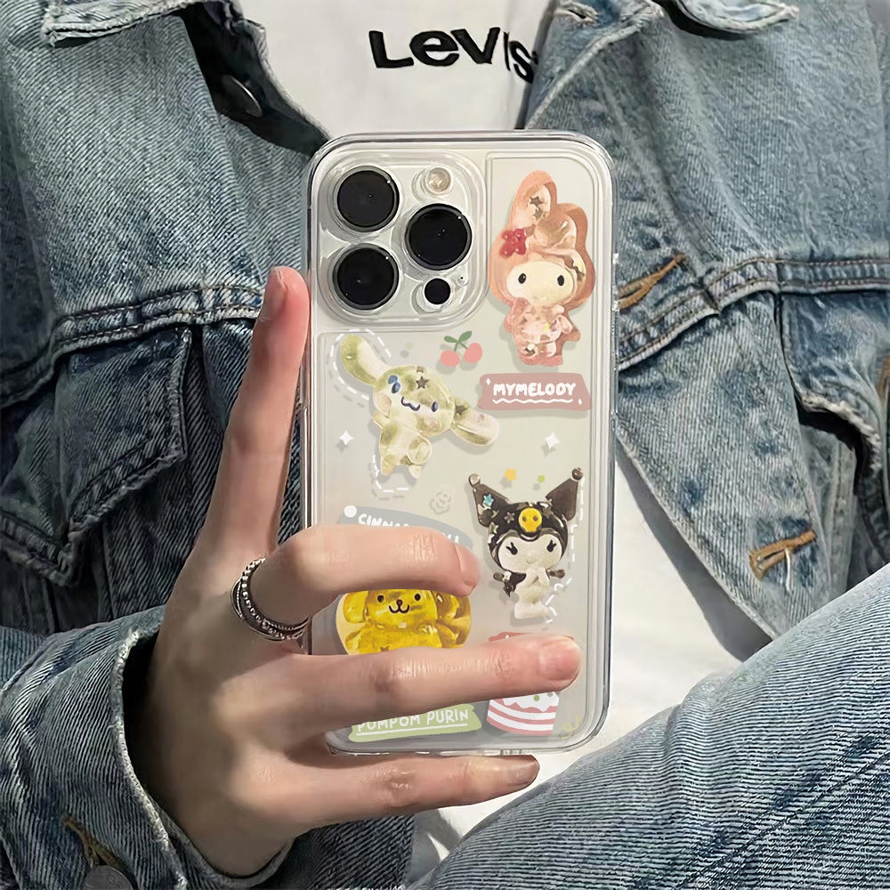 ✅Ốp Điện Thoại Chống Sốc Họa Tiết Chú Chó Cinnamon Cho Iphone 14pro 6In13 11iPhone12 max Milo 78