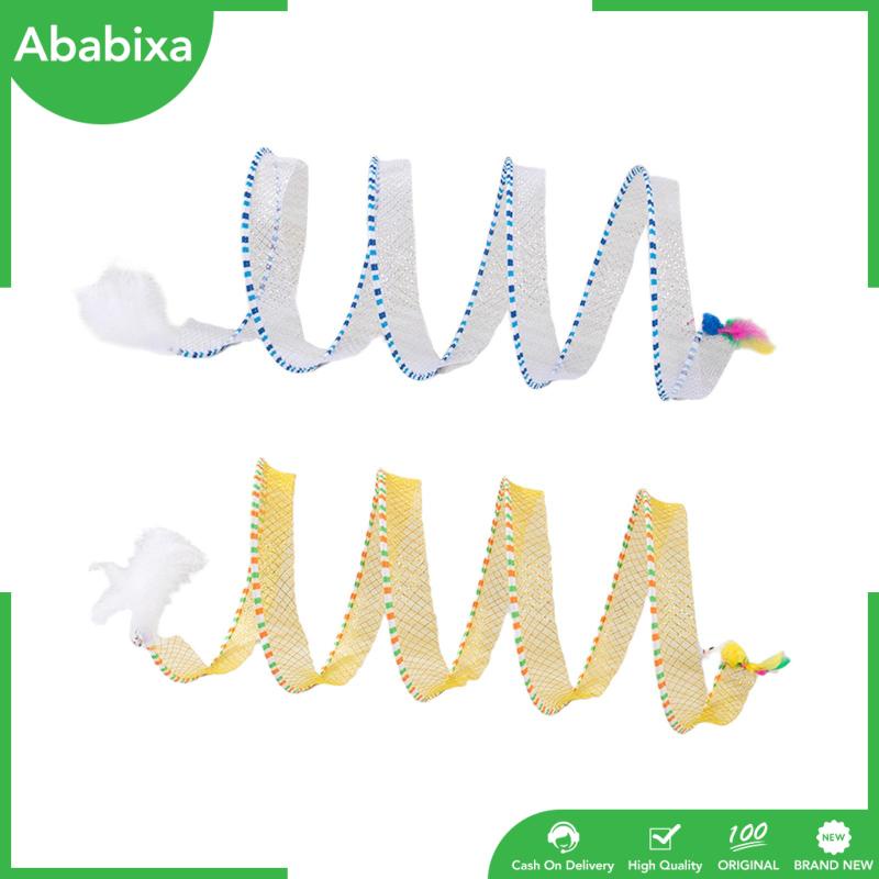 Đồ Chơi Đường Hầm Xoắn Ốc Gấp Gọn Vui Nhộn Cho Mèo Cưng