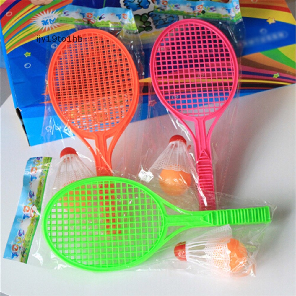 {Ijy19to1hb} Bộ vợt cầu lông ngoài trời cho trẻ em Đồ chơi giáo dục thể thao cha mẹ trẻ em mới