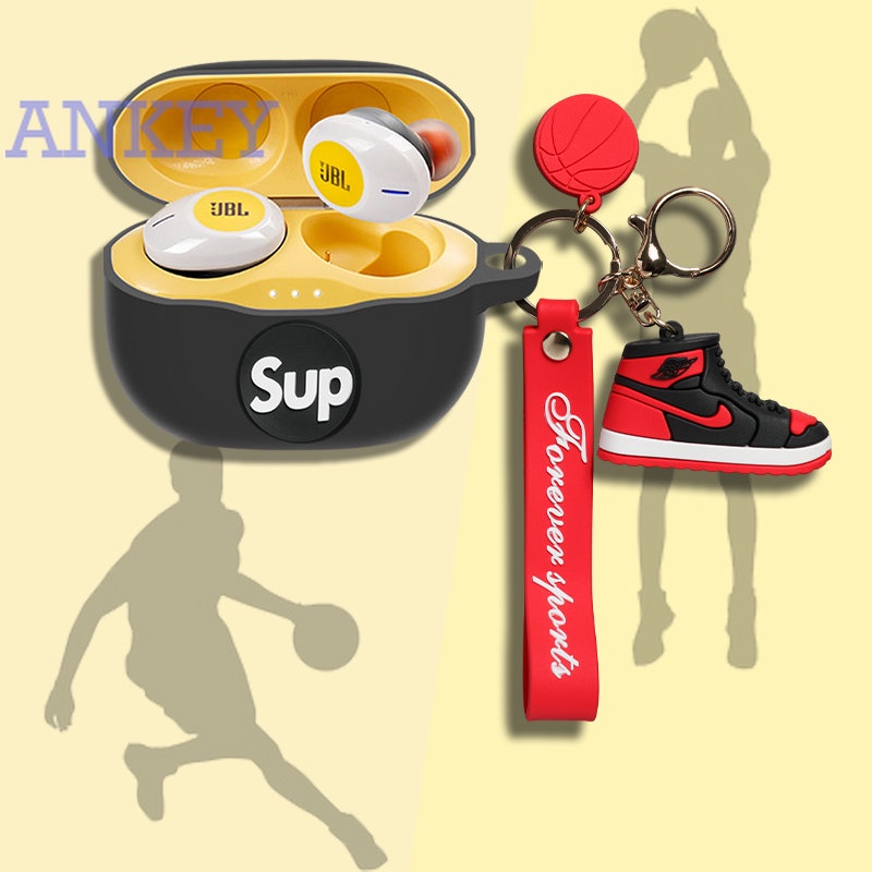 For JBL Tune 125TWS / 120TWS Case T120 T125 Protective Cute Cartoon Cover Bluetooth Earphone Shell Accessories TWS Headphone Portable