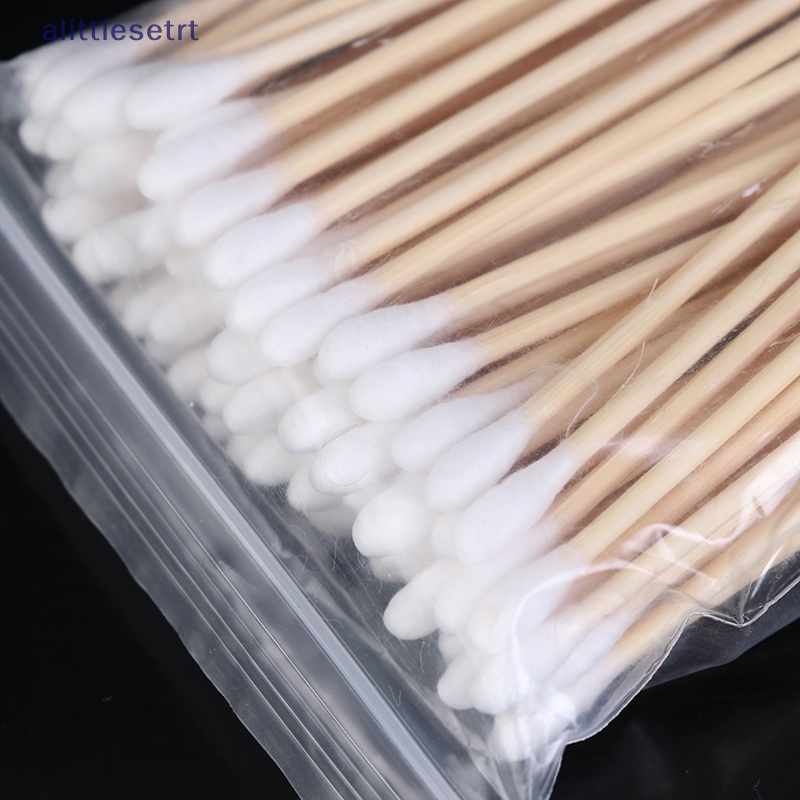 Set 100 Tăm Bông Cotton Hai Đầu Sử Dụng Một Lần