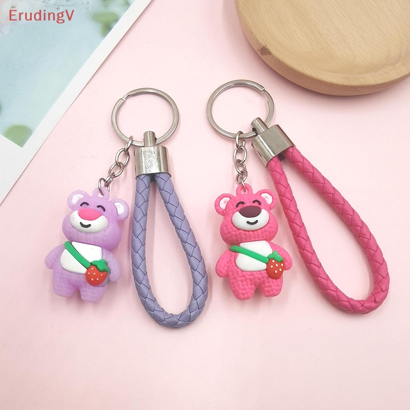 Móc Chìa Khóa / Túi Xách Bằng Nhựa Resin Họa Tiết Hoạt Hình Winnie Dễ Thương