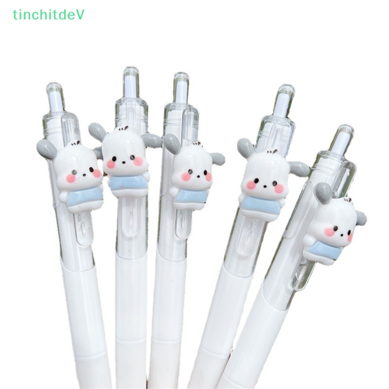 Bút Bi Mực Đen Ngòi 0.5mm Hình Sanrio Pochacco Dễ Thương Cho Học Sinh