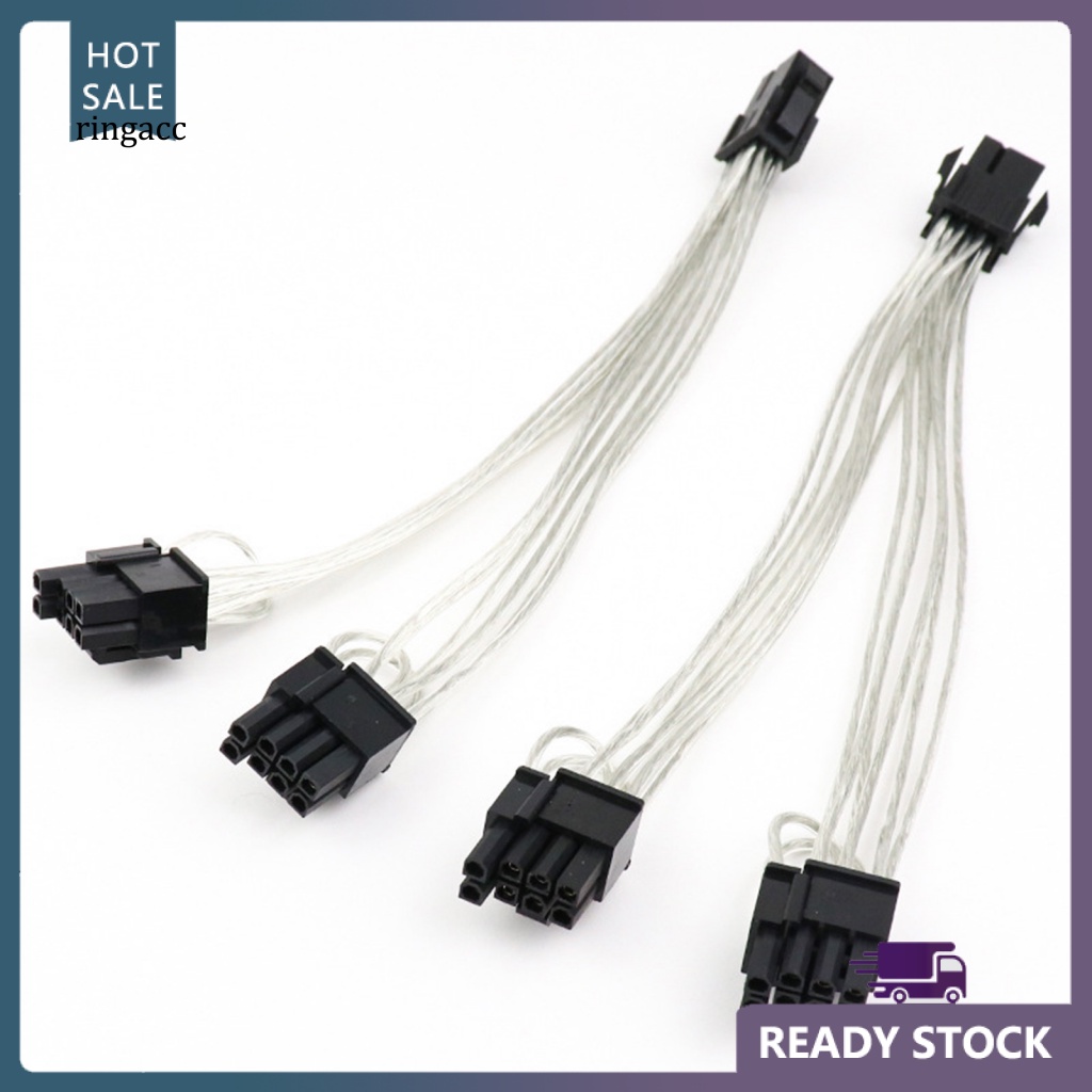 Cáp Chuyển Đổi Nguồn Điện 21cm 6Pin / 8Pin Sang Dual 8Pin Chuyên Dụng Cho Máy Tính Ốp