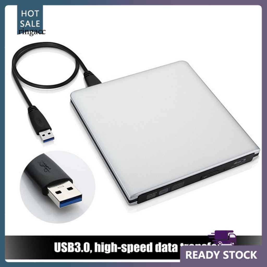 Đầu Đọc Đĩa DVD ROM CD-RW Ổn Định Tốc Độ Cao Siêu Mỏng Không Ồn Kết Nối Usb 3.0 Cho Laptop