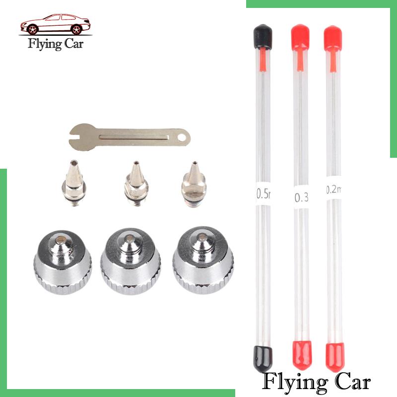 Set 10 Vòi Phun Khí Nhỏ Kèm Cờ Lê Dùng Làm Đồ Thủ Công