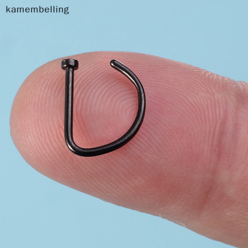 Set 3 Khuyên Mũi 18G Bằng Thép Không Gỉ Cá Tính