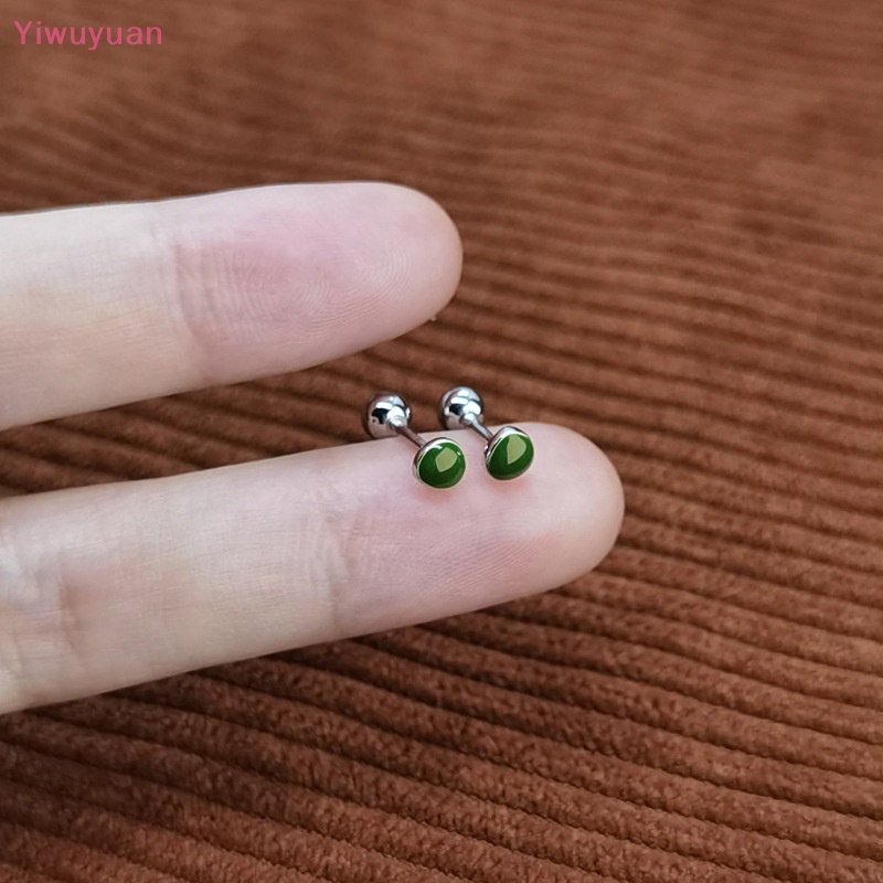 1 Đôi Bông Tai Hình Quả Bơ Dạng Xoắn Ốc Dành Cho Nữ