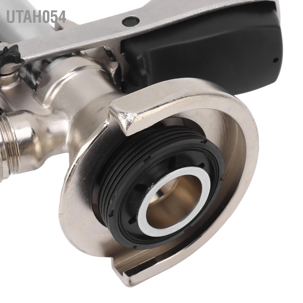 Utah054 Máy bơm tiệc bia Keg 4 inch bằng thép không gỉ cho các bữa dã ngoại Homebrew Tiệc chào mừng Sự kiện đám cưới Họp mặt gia đình