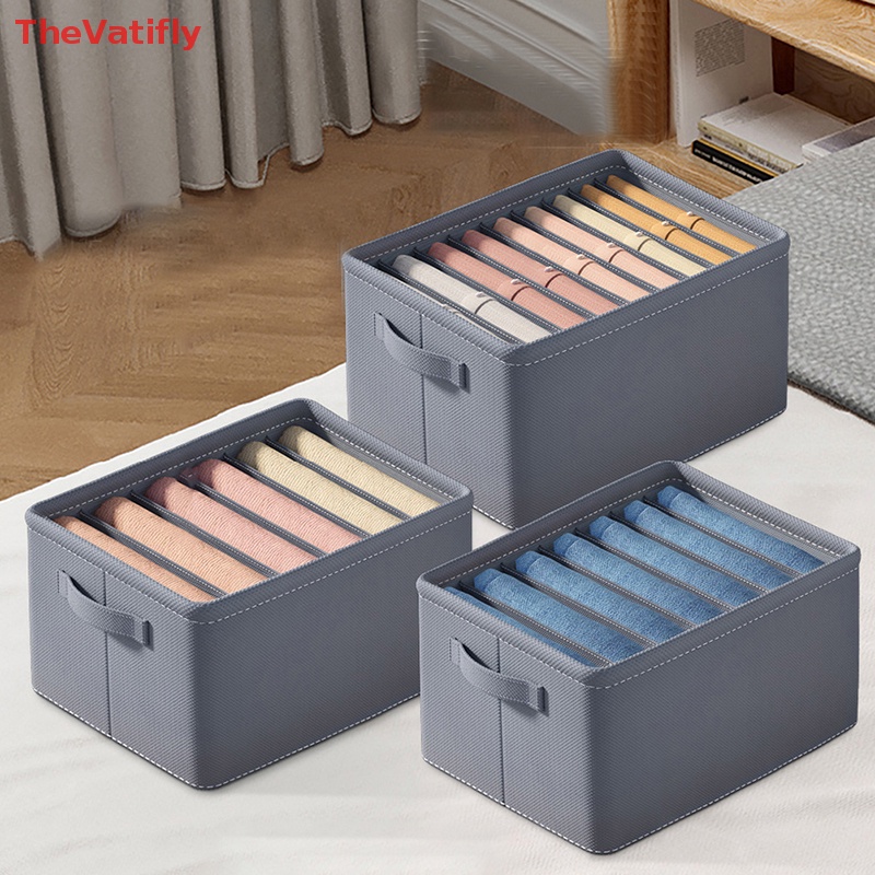 Hộp Đựng Quần Áo [Thevalyifly] Sắp Xếp Gọn Gàng Với Bảng PP HOT
