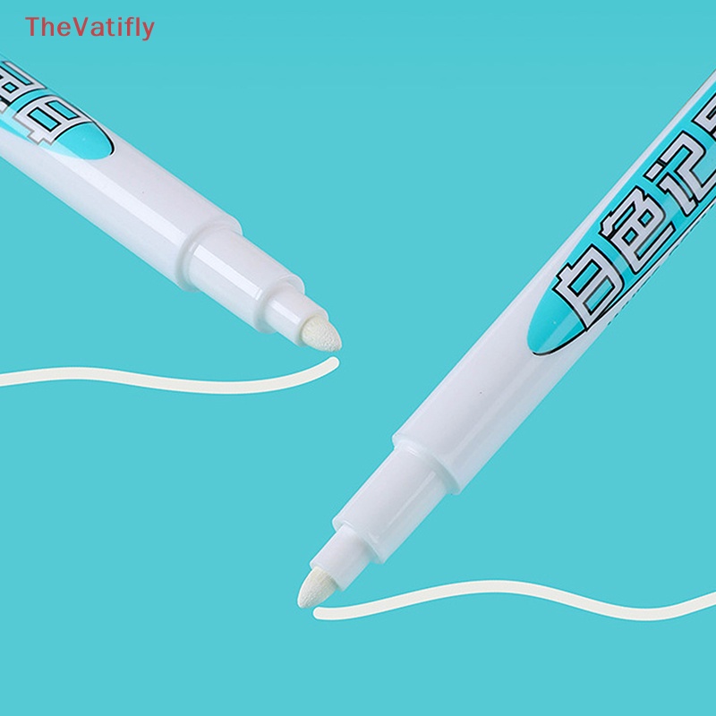 Set 1 / 3 Bút Lông Màu Trắng Ngòi 1mm Chống Thấm Nước