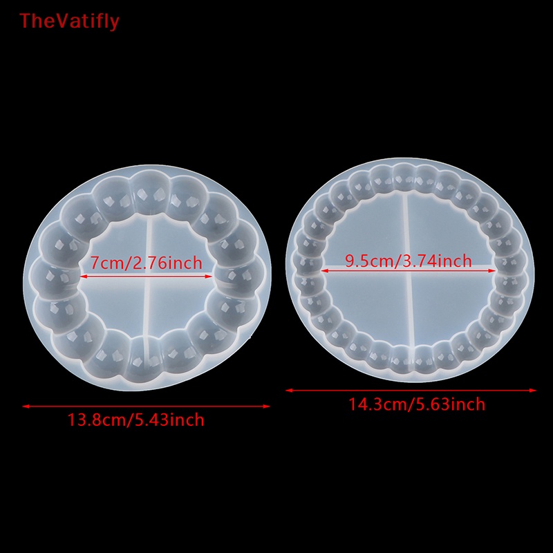 Khuôn Silicone Làm Đế Lót Ly Handmade DIY Trang Trí Nhà Ở