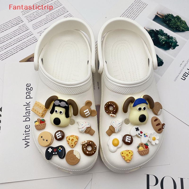 [Fantastictrip] Phụ Kiện Khóa Giày Ba Chiều Diy Có Thể Tháo Rời