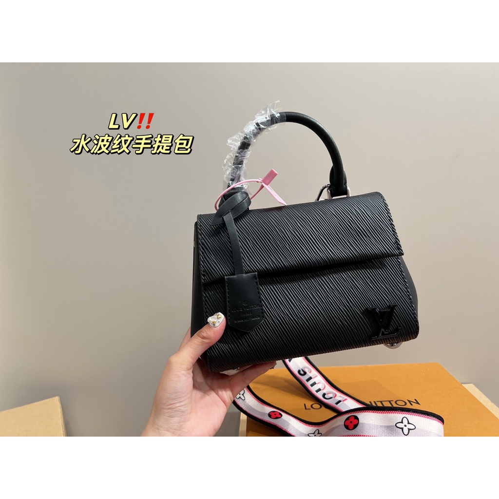 L-cluny BB Epi Túi Đeo Chéo Cầm Tay Gợn Sóng Nước Cho Nữ