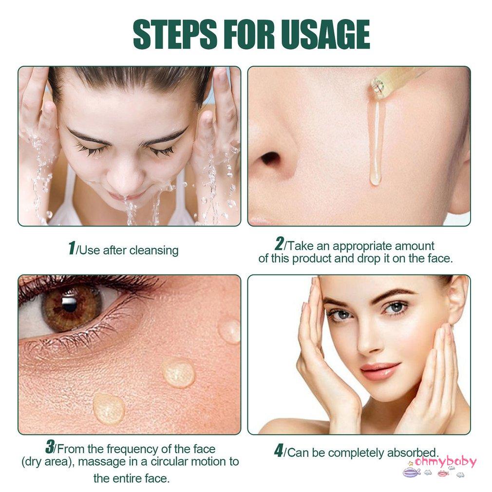 [Ready] Tác dụng chống lão hóa tuyệt vời Quầng thâm Làm sáng da Dưỡng ẩm Ingridiends Tinh chất nhăn sâu [Z/2]