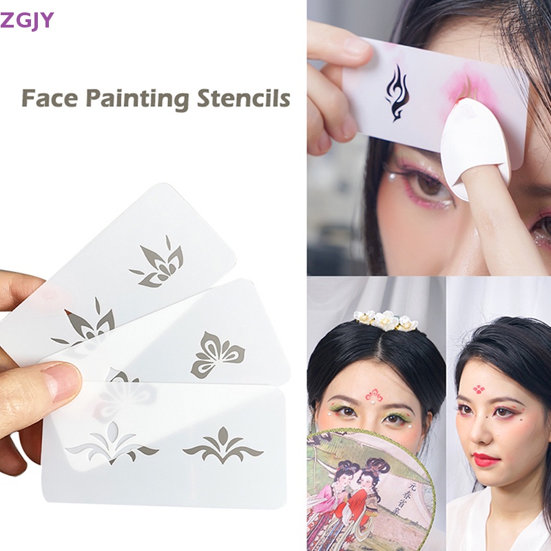 Set 12 Khuôn Tạo Hình Khuôn Mặt Mini Mới