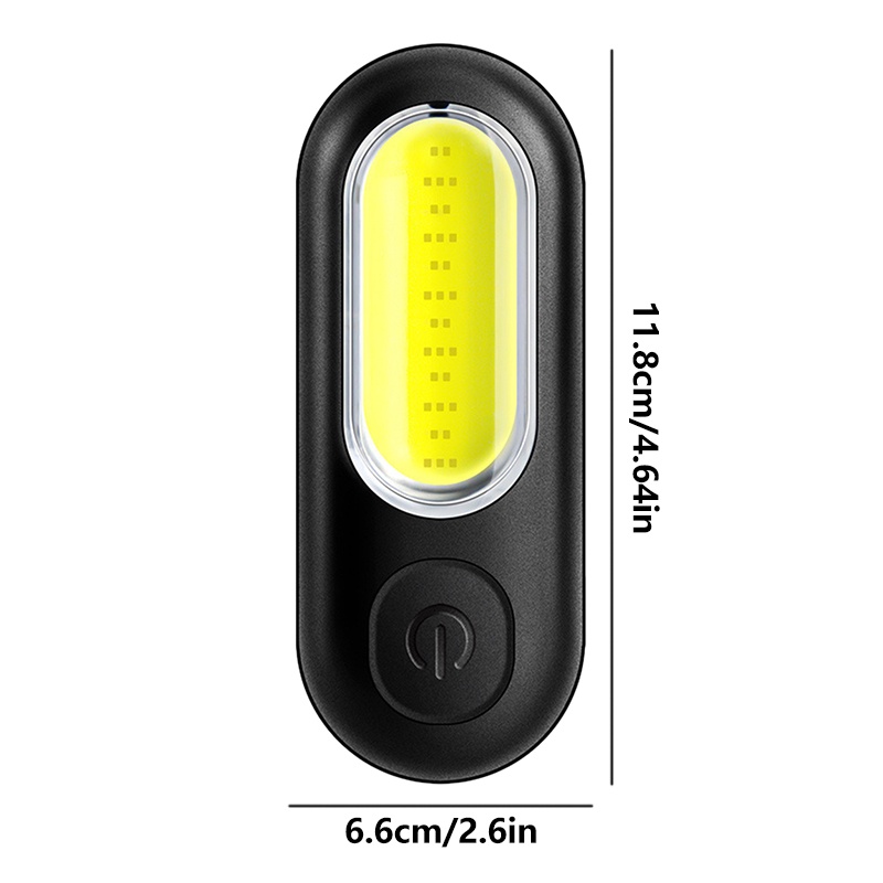 Đèn An Toàn Gắn Đuôi Xe Đạp Chống Nước IPX5 5 Chế Độ Có Thể Sạc Lại Bằng Cổng USB YKD