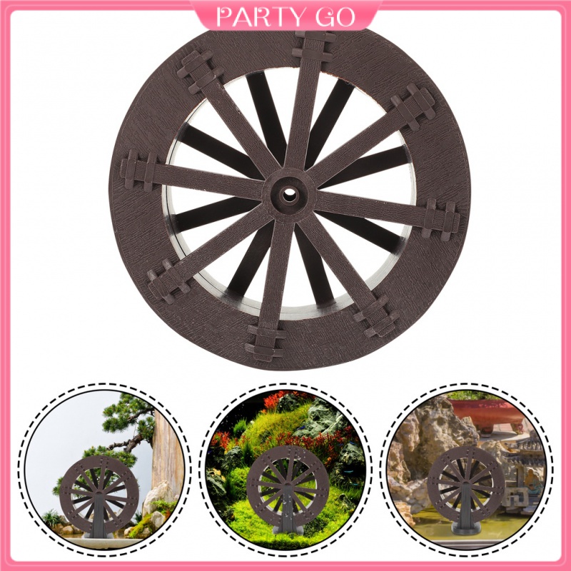 Bánh Xe Thay Thế Bằng Nhựa Resin Trang Trí Cho Đài Phun Nước Áp Suất