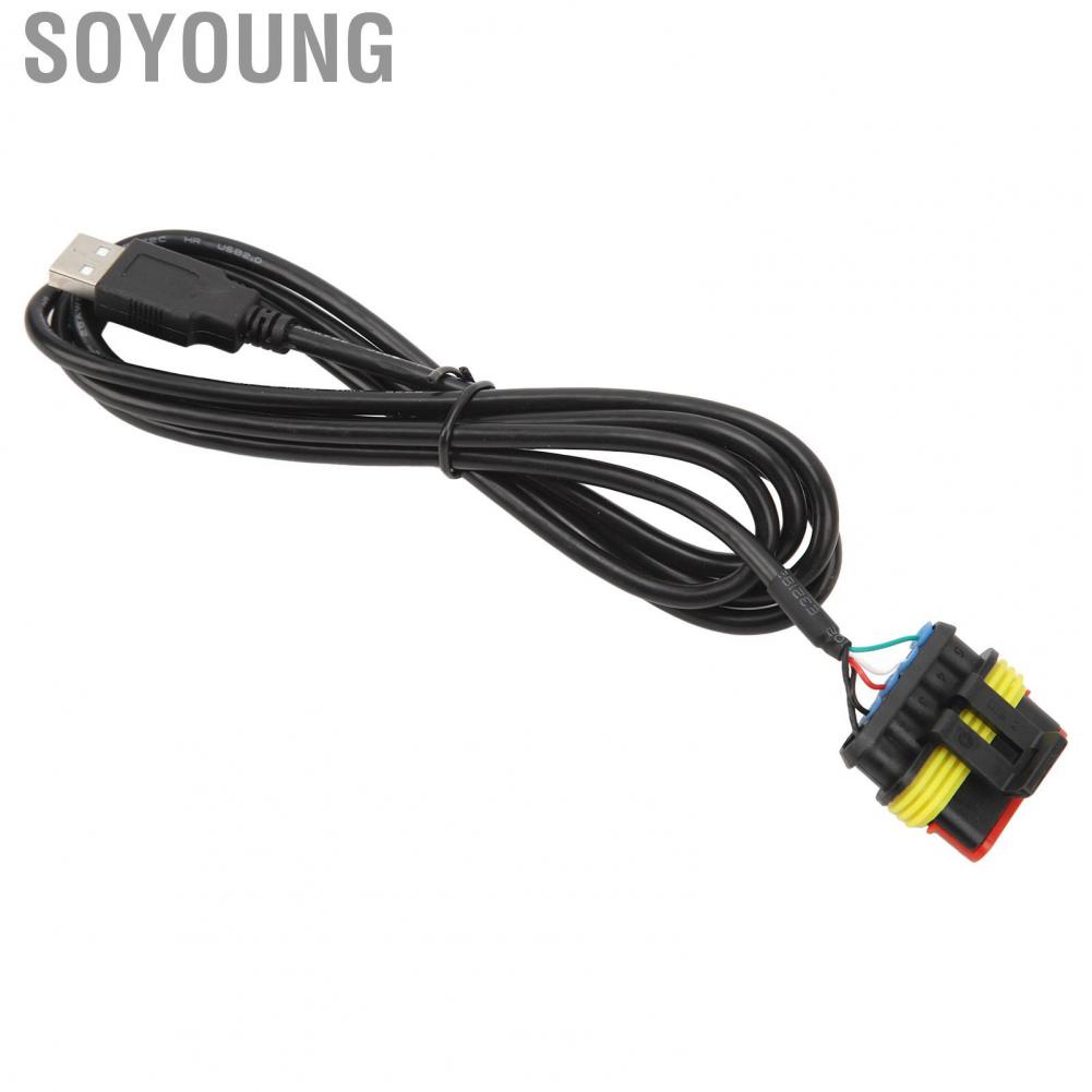 Soyoung Diagnostic Cable  Flexible USB Line 12V High Accuracy Abrasion Resistant for Electric Vehicles