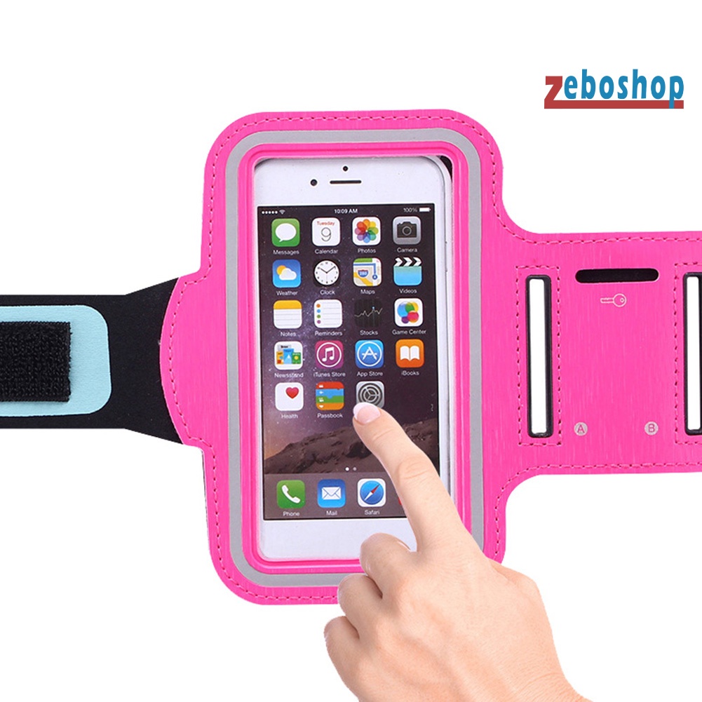 Túi Đựng Điện Thoại Đeo Cánh Tay Bằng PVC Co Giãn Chống Nước