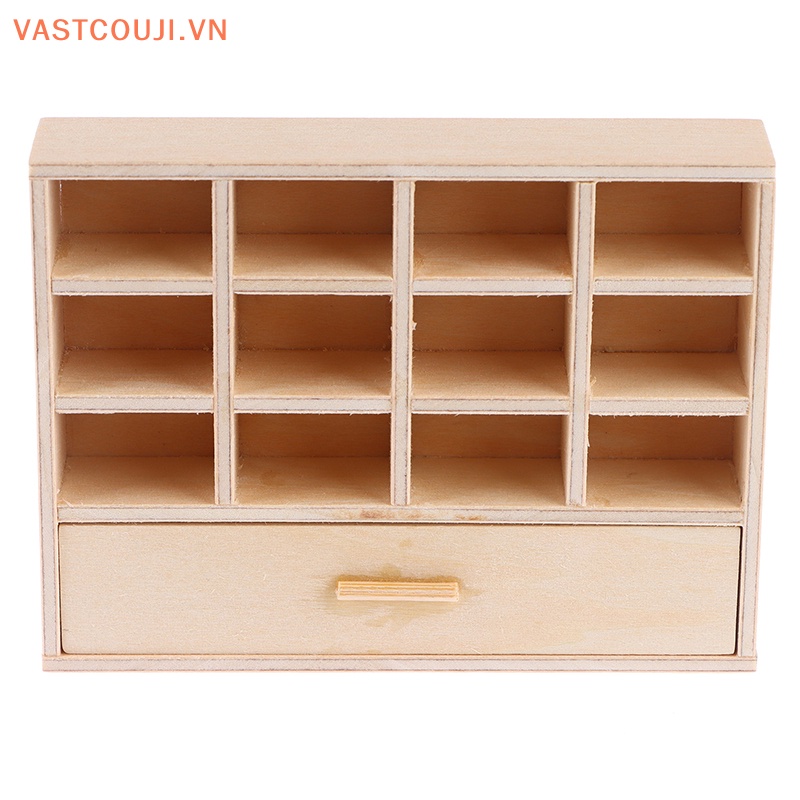 Mô Hình Tủ Sách / Ngăn Kéo 1: 12 Độc Đáo Trang Trí Nhà Búp Bê