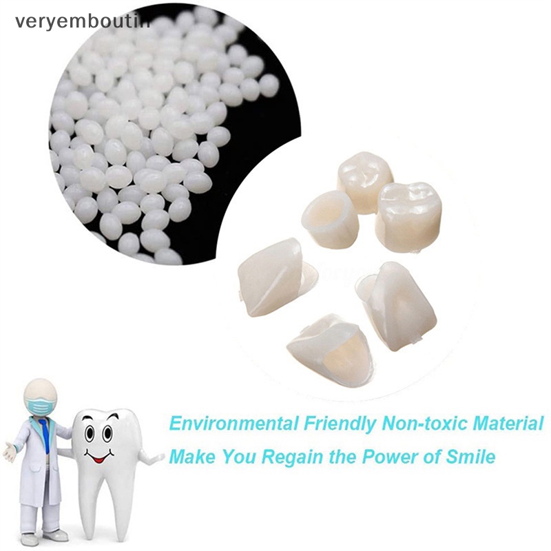 Bộ Dụng Cụ Thay Thế Răng Tạm Thời Hoàn Chỉnh Hình Nụ Cười