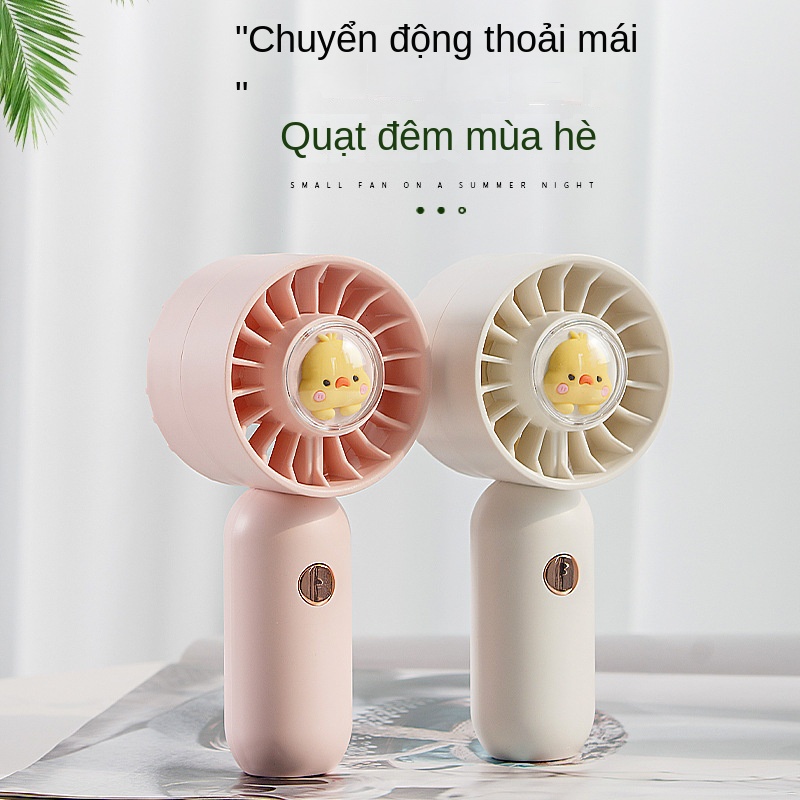 Quạt Cầm Tay Mini Sạc Điện Giá Rẻ /Quạt Sạc Usb / Quạt Tuabin Túi Sinh Viên / Quạt Quà Tặng Máy Tính Để Bàn HZGOE037