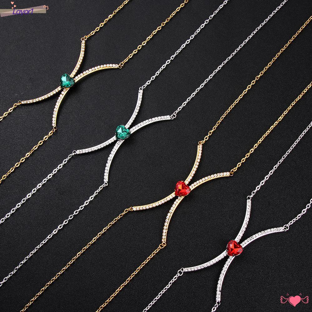 Dây Xích Trang Trí Áo Ngực LAYOR1 Thiết Kế Quyến Rũ Thời Trang Đi Biển