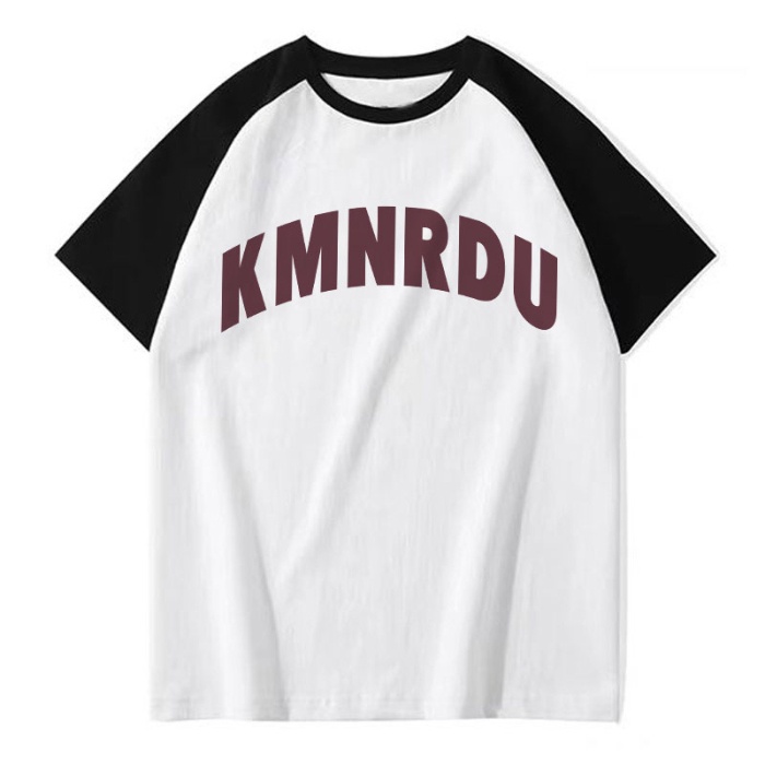 NRVP Áo Thun 100% Cotton Tay NgắN In Hoạ TiếT ĐộC ĐáO Phong CáCh HàN QuốC 2023