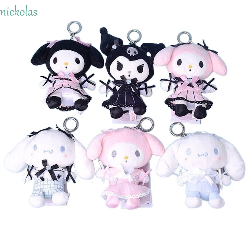 Thú Nhồi Bông Hình Chú Chó Cinnamon Đáng Yêu Trang Trí Túi Xách