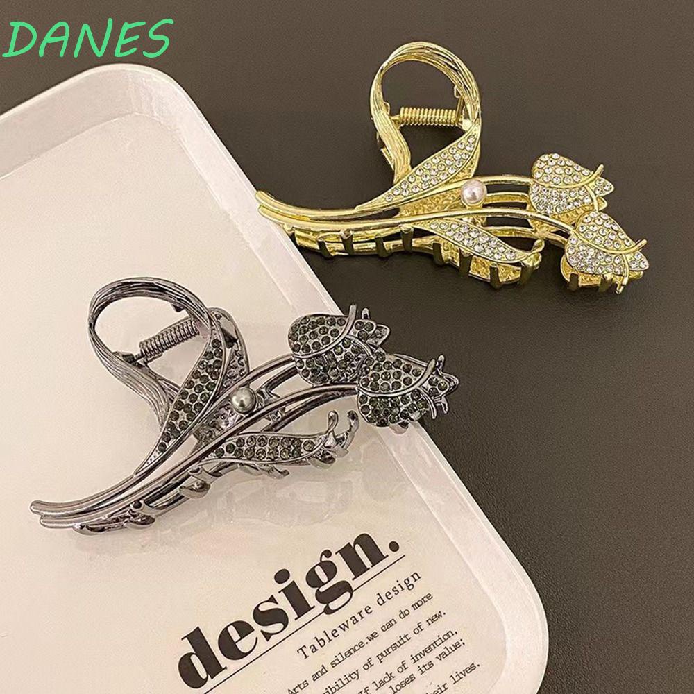 Kẹp Tóc Đuôi Ngựa Hình Hoa Tulip Đơn Giản Thời Trang Cho Nữ